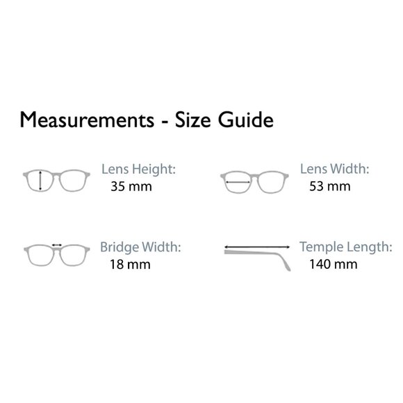 Black Wire Full Rim EasyTwist Bendy Polarized Clip-on Eyeglasses 53-18-140 NWT - Picture 11 of 12